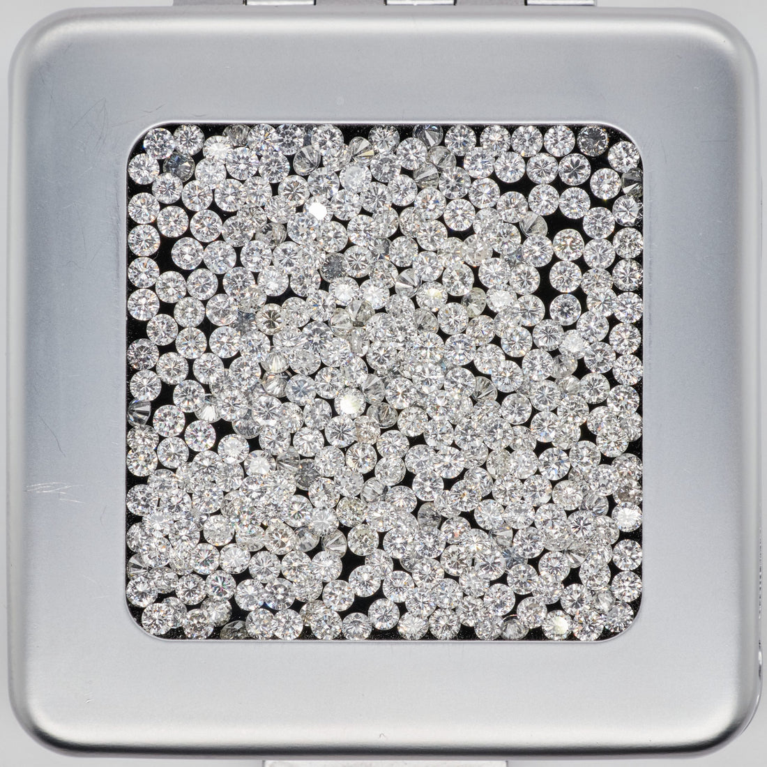 White Round Diamonds - Commercial Quality