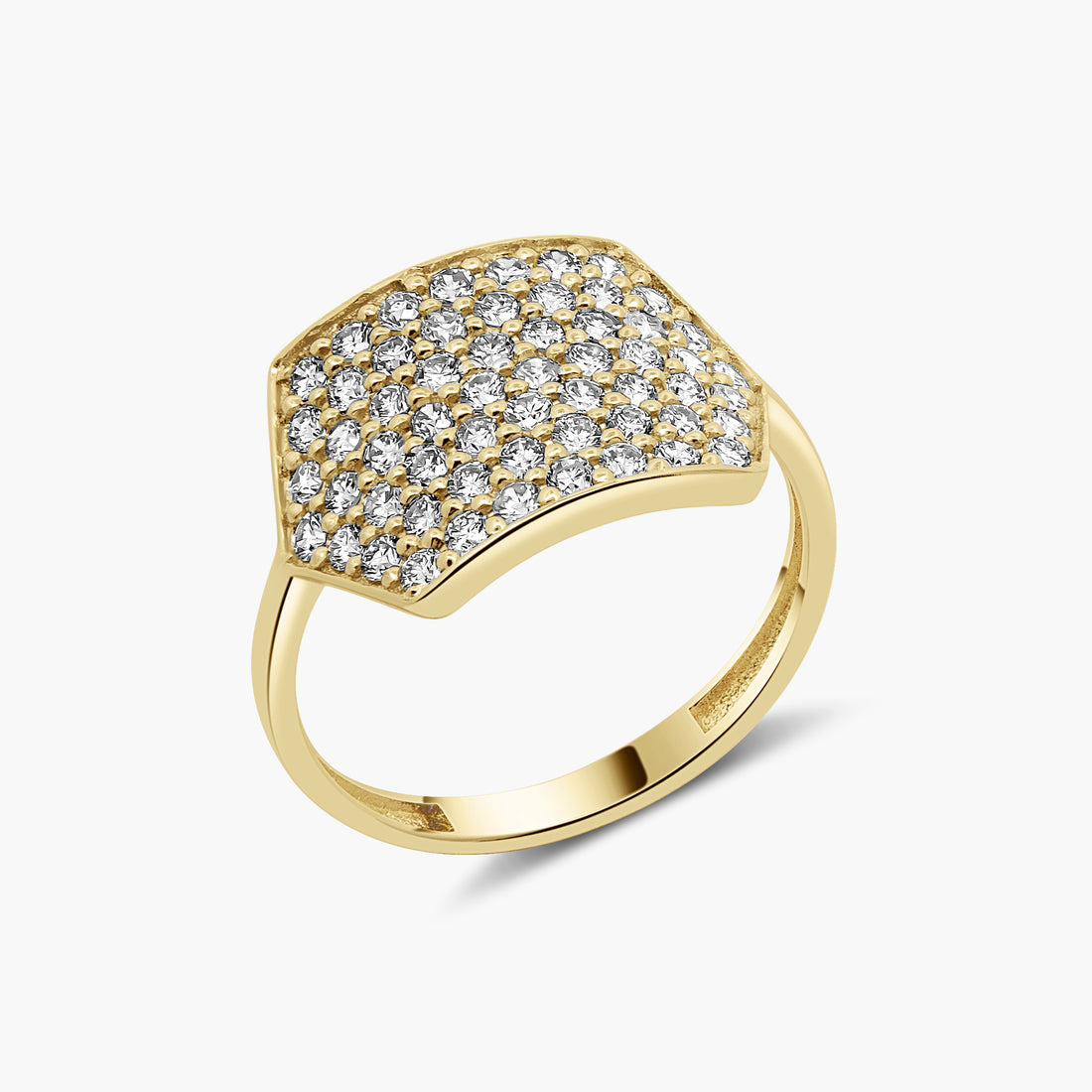 Vicia Diamond Pavé Ring