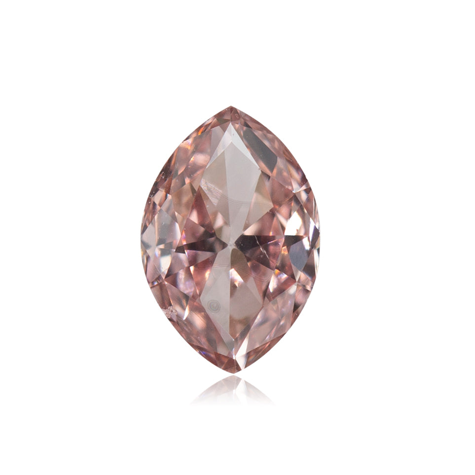 0.18 Carat Fancy Intense Pink Marquise Diamond