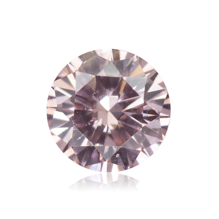 0.3 Carat Fancy Pink Round Diamond