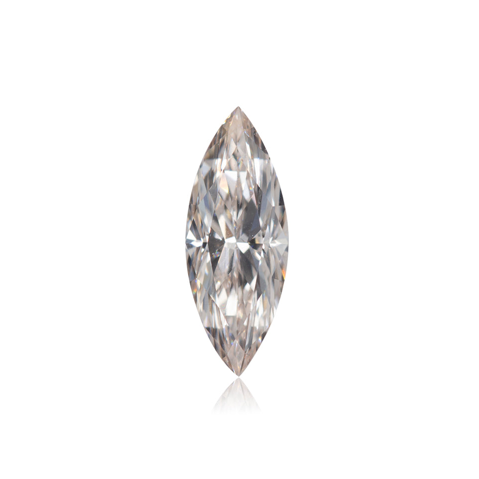 0.41 Carat Light Pinkish Brown, NA Marquise Diamond