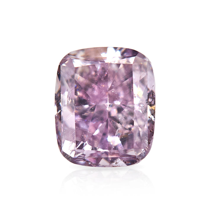 0.50 Carat Fancy Purple Pink Cushion Diamond