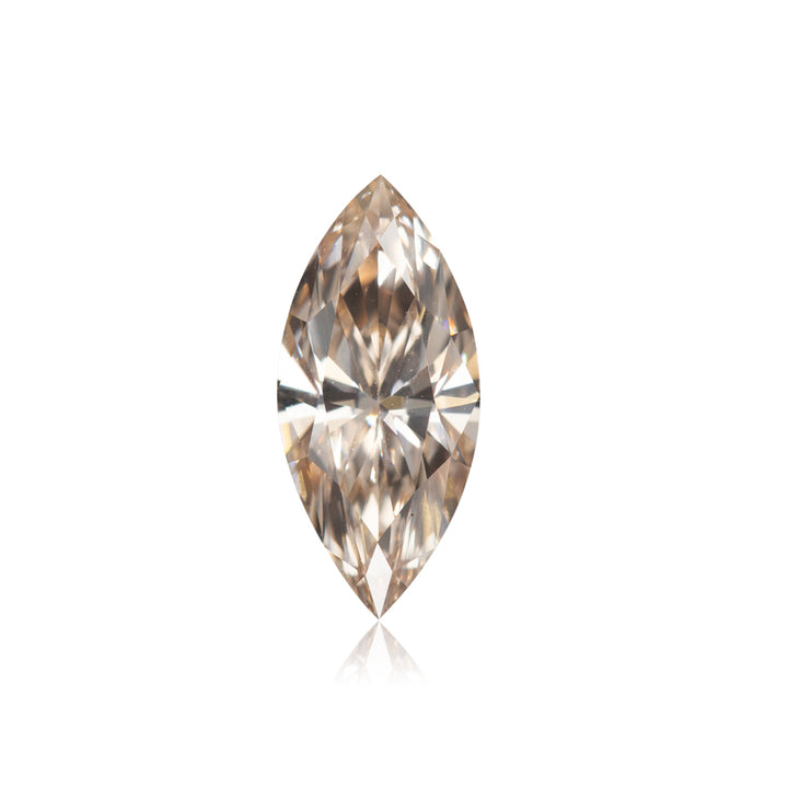 0.68 Carat Fancy Pink-Brown Marquise Diamond