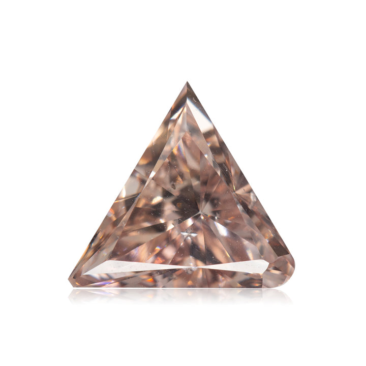 1 Carat Fancy Brown Pink Triangle Diamond