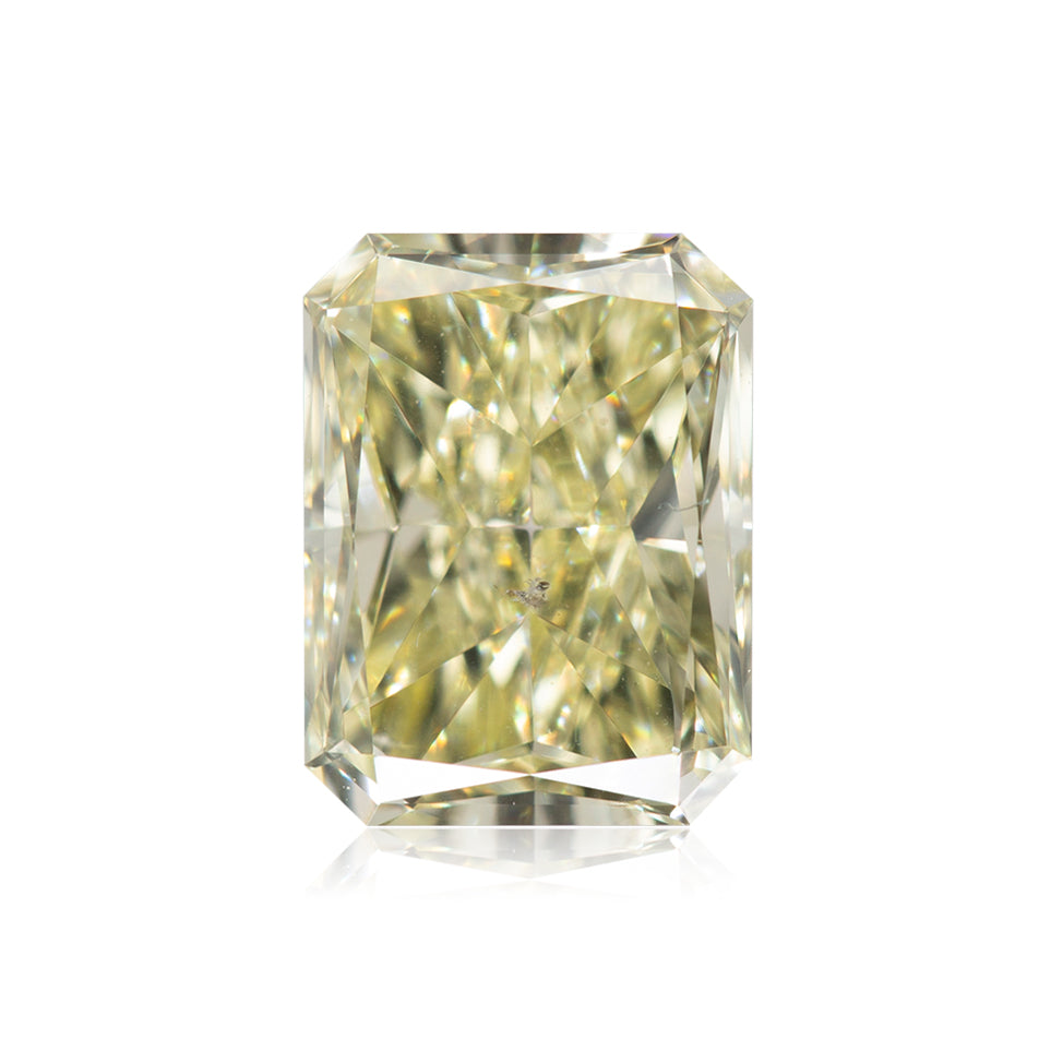 1.02 Carat Fancy Light Yellow Radiant Diamond