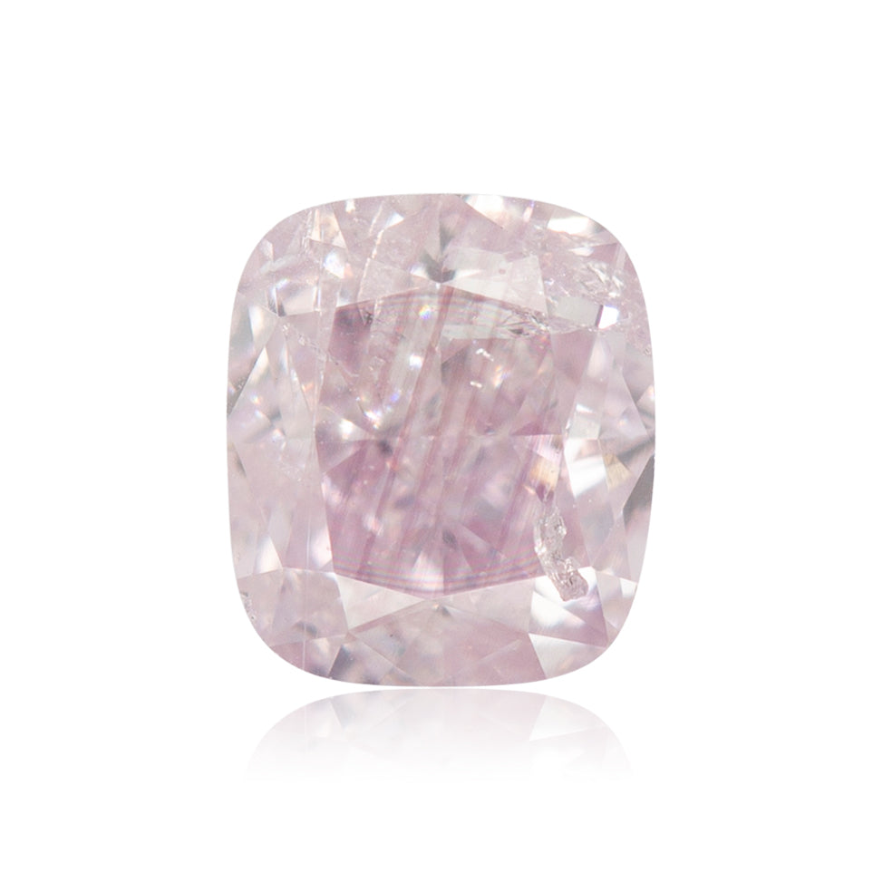 0.29 Carat Fancy Pink Cushion Diamond