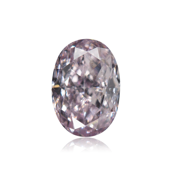 0.29 Carat Fancy Purplish Pink Oval Diamond