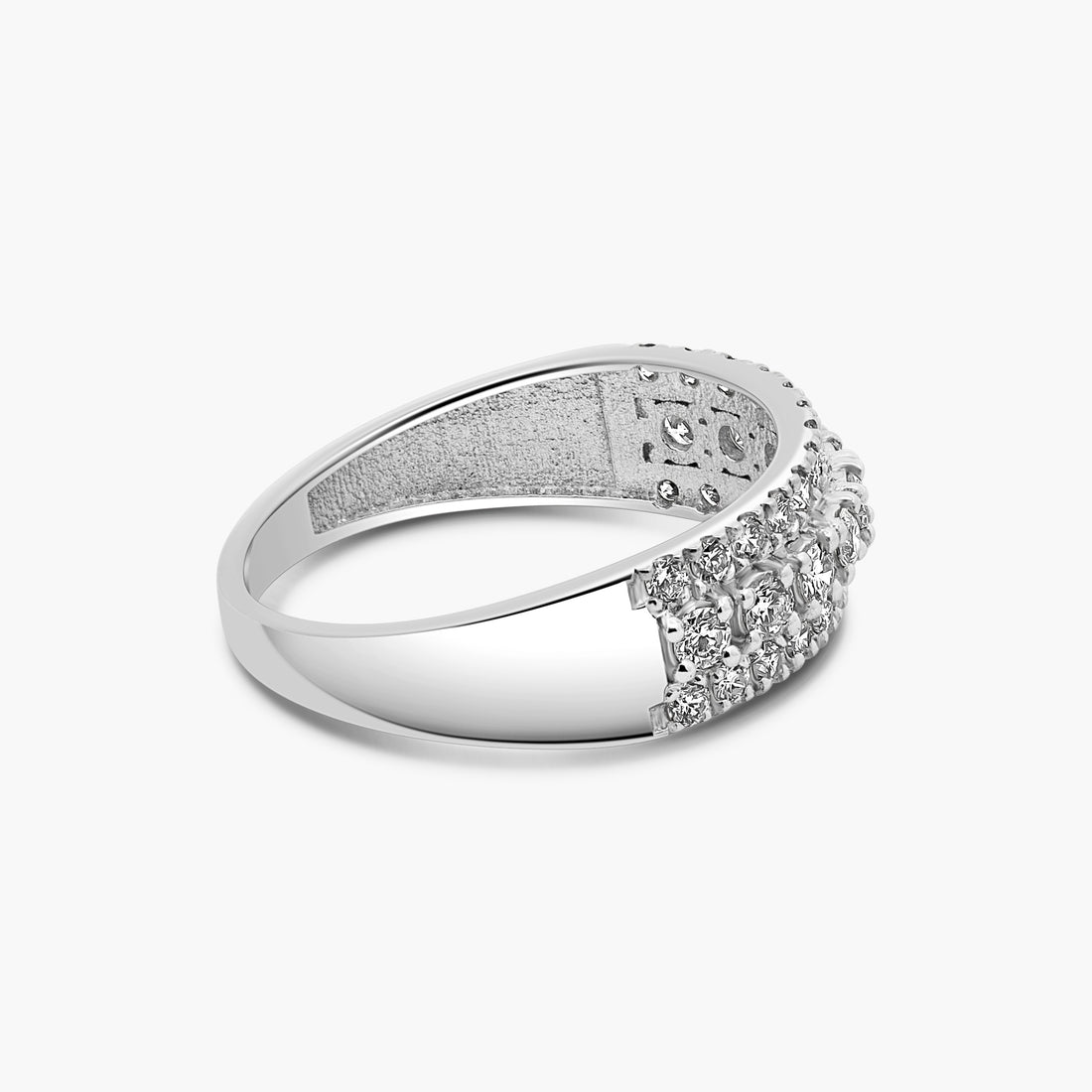 Zinnia Diamond Pavé Ring