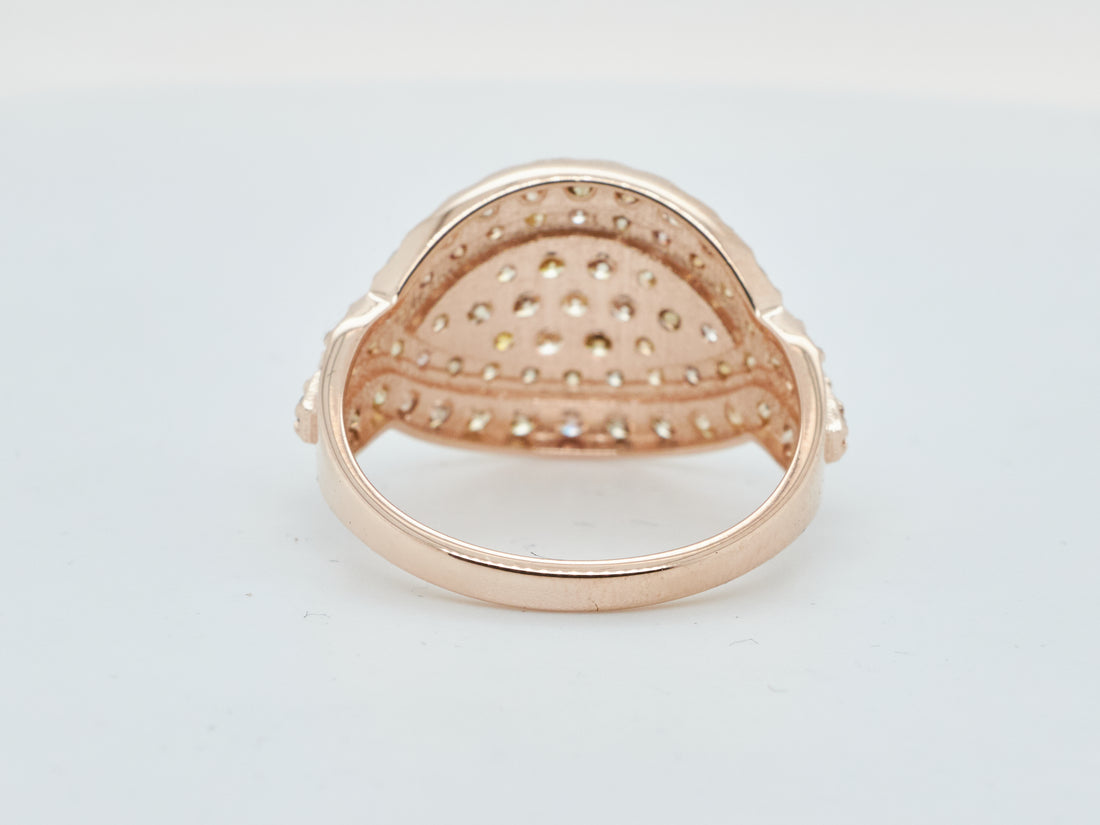 Ring (14K) - 1.41cttw Fancy Mix Color Diamonds