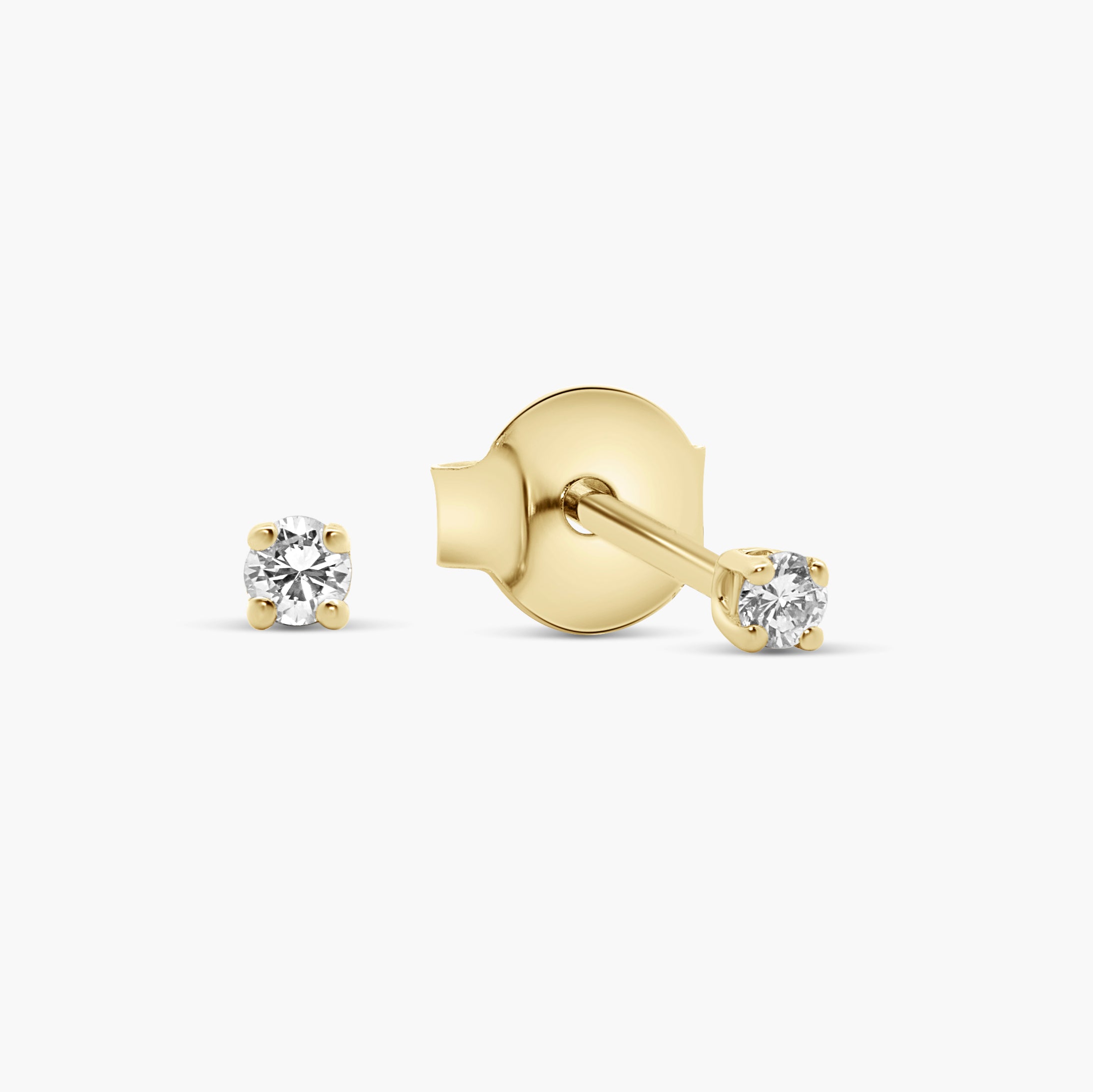 Hestia Diamond Stud Earrings