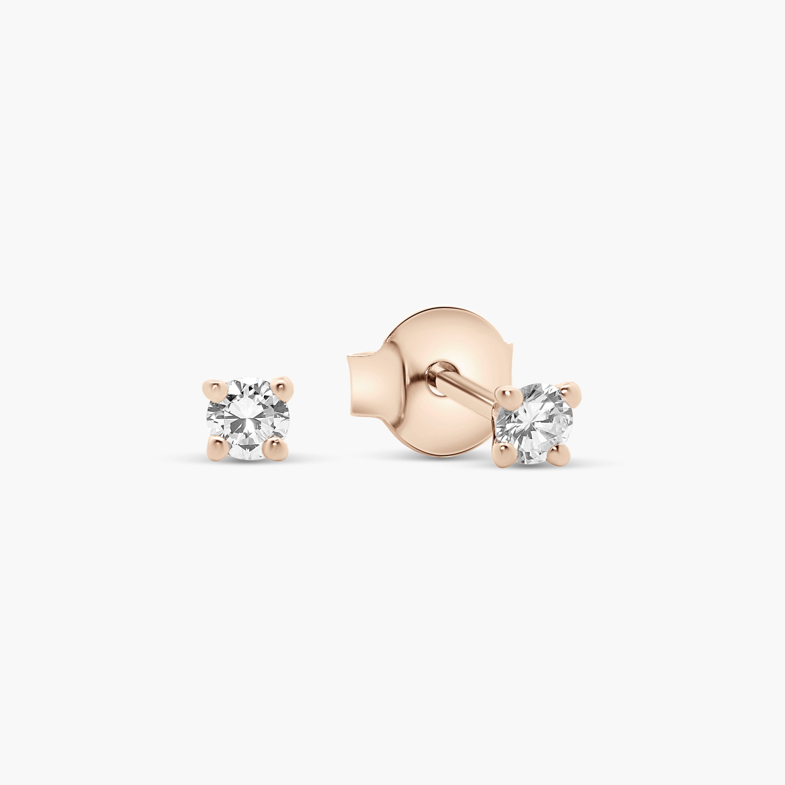 Iris Diamond Stud Earrings