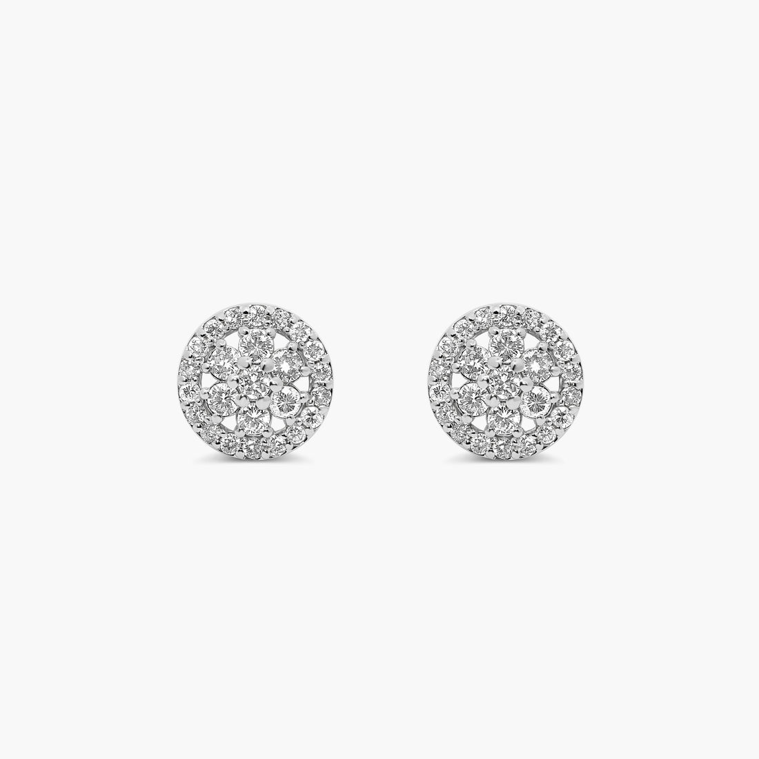 Tuli Diamond Cluster Earrings