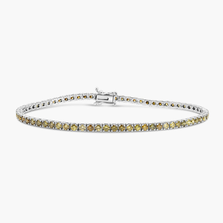 Malo Bracelet - Natural Green Diamonds