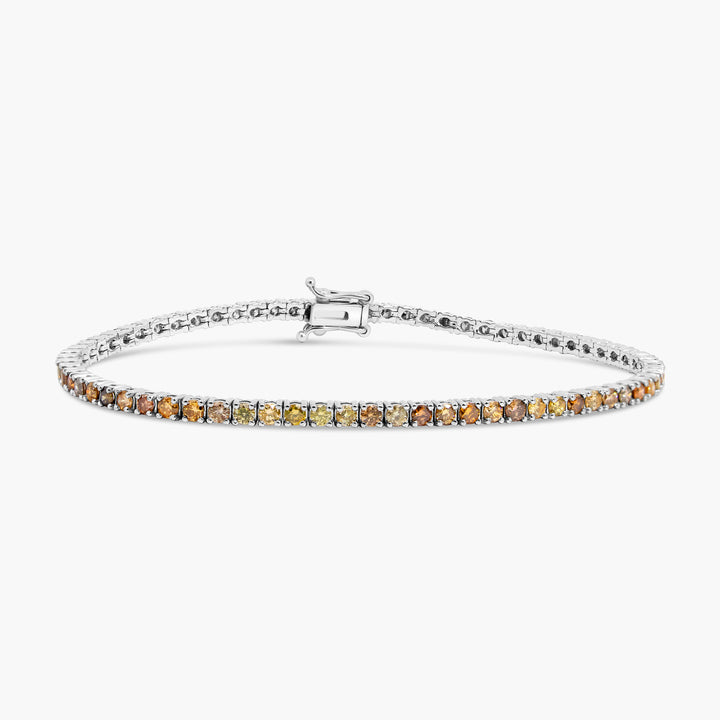 Malo Bracelet - Natural Mix Color Diamonds