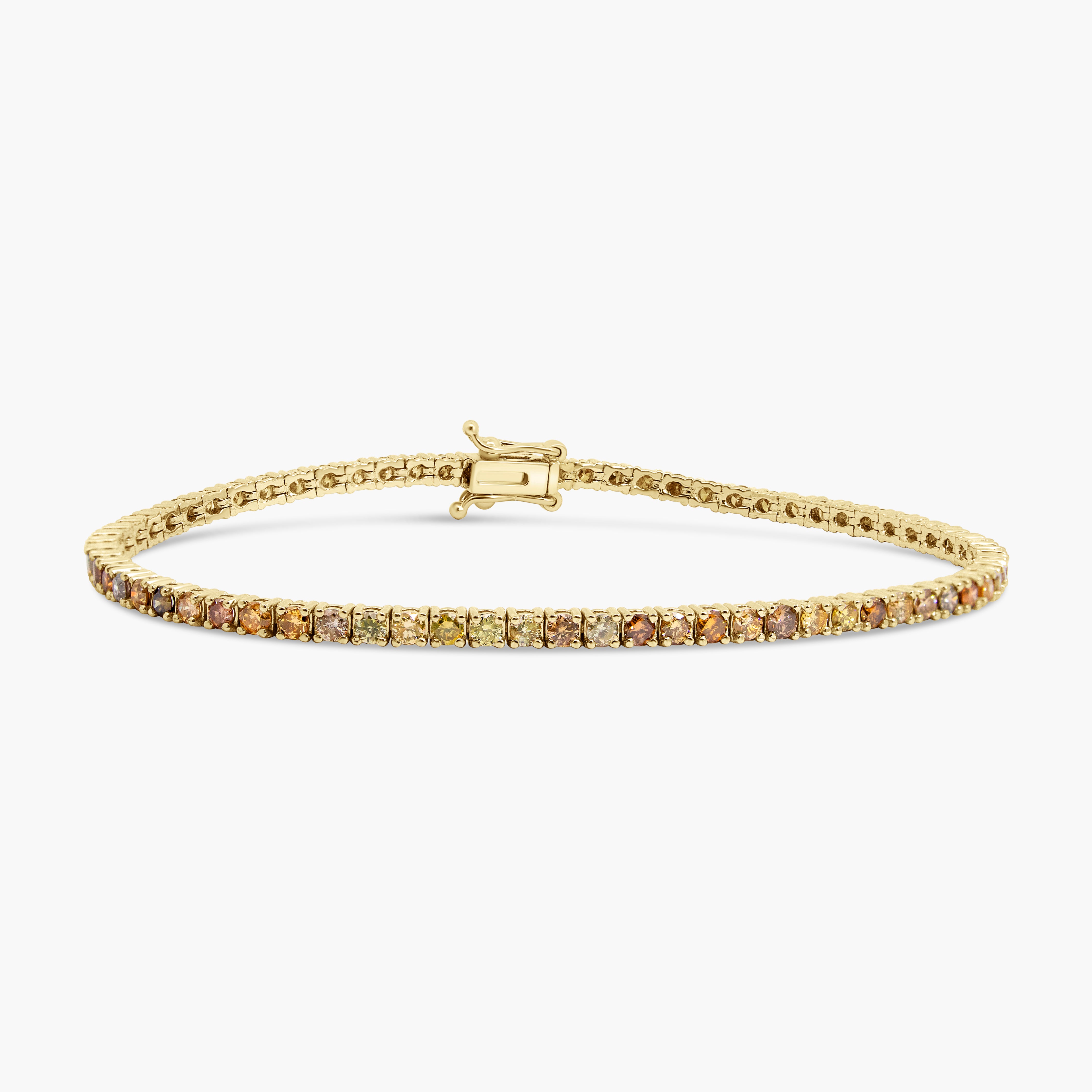 Malo Bracelet - Natural Mix Color Diamonds