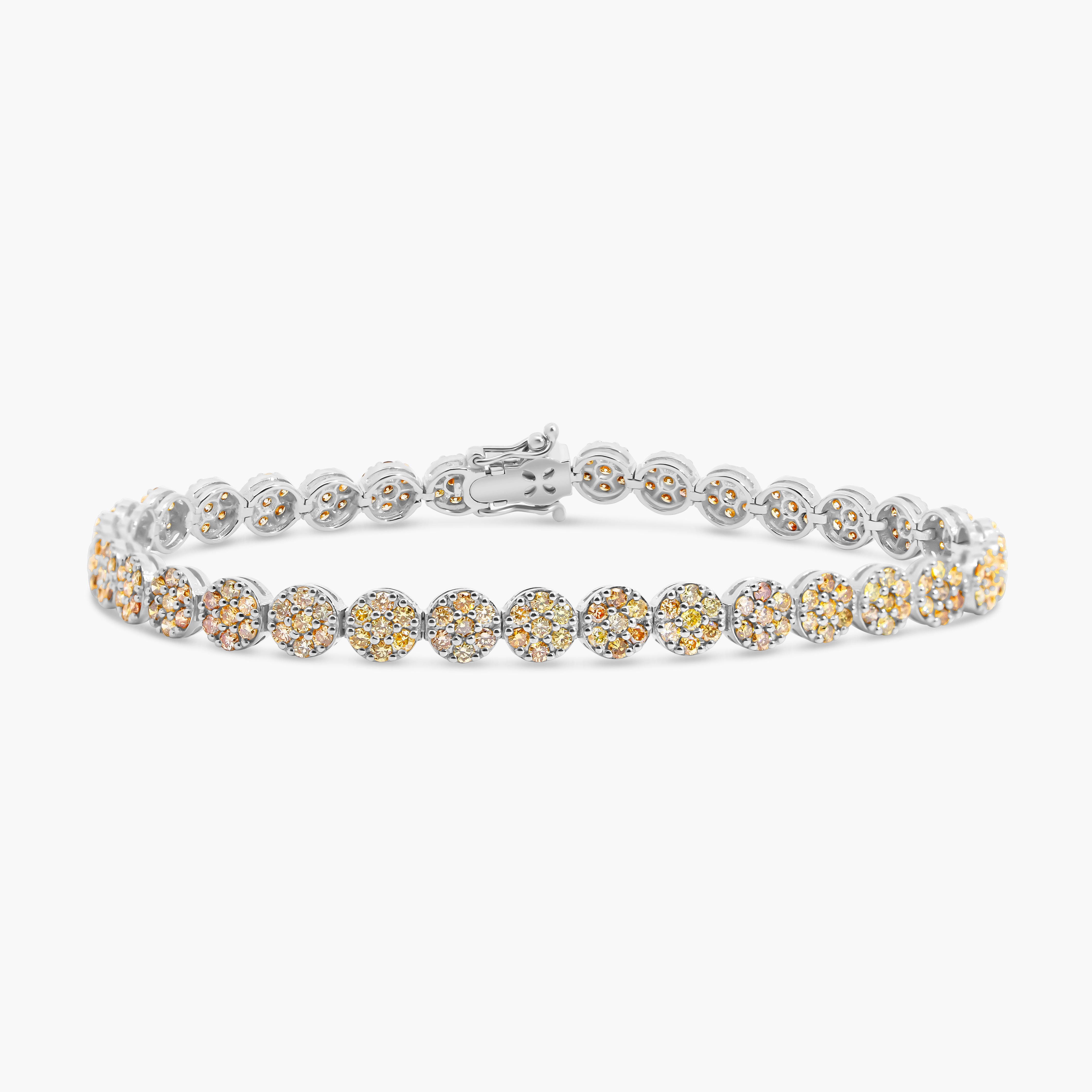 Luna Bracelet – Natural Mix Color Diamonds