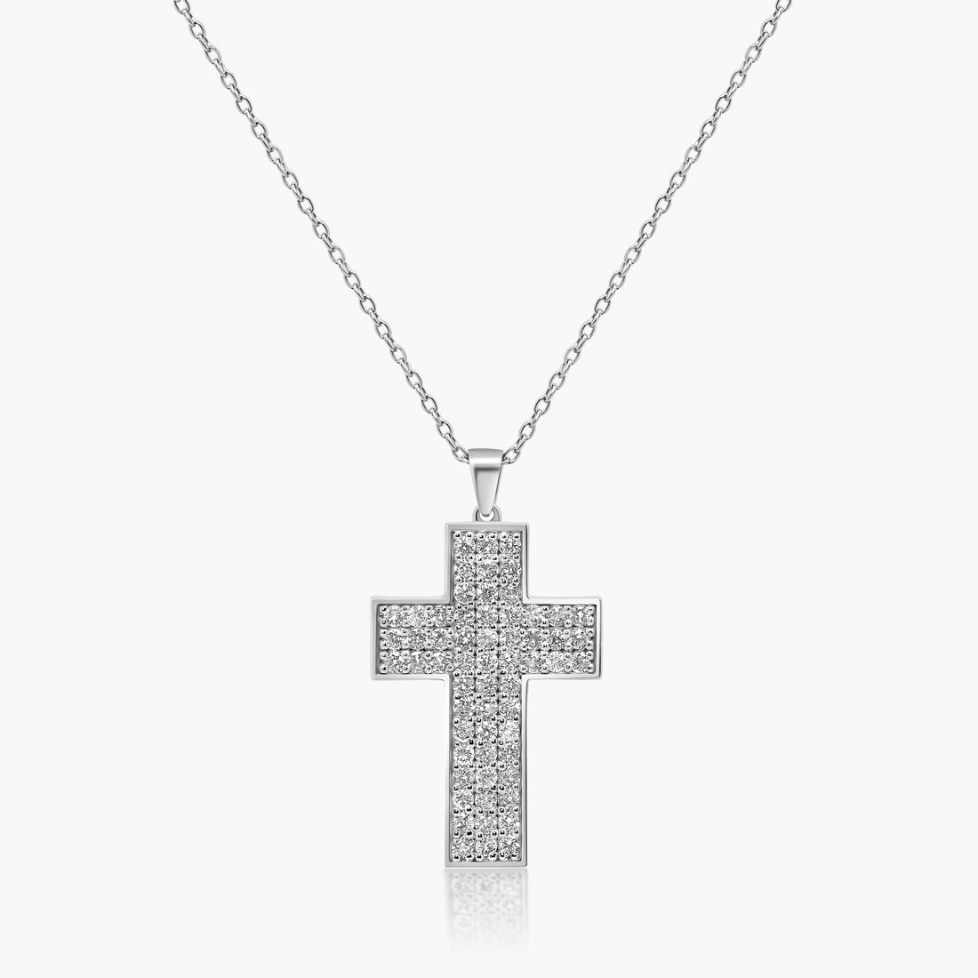 Mari Diamond Cross Pendant