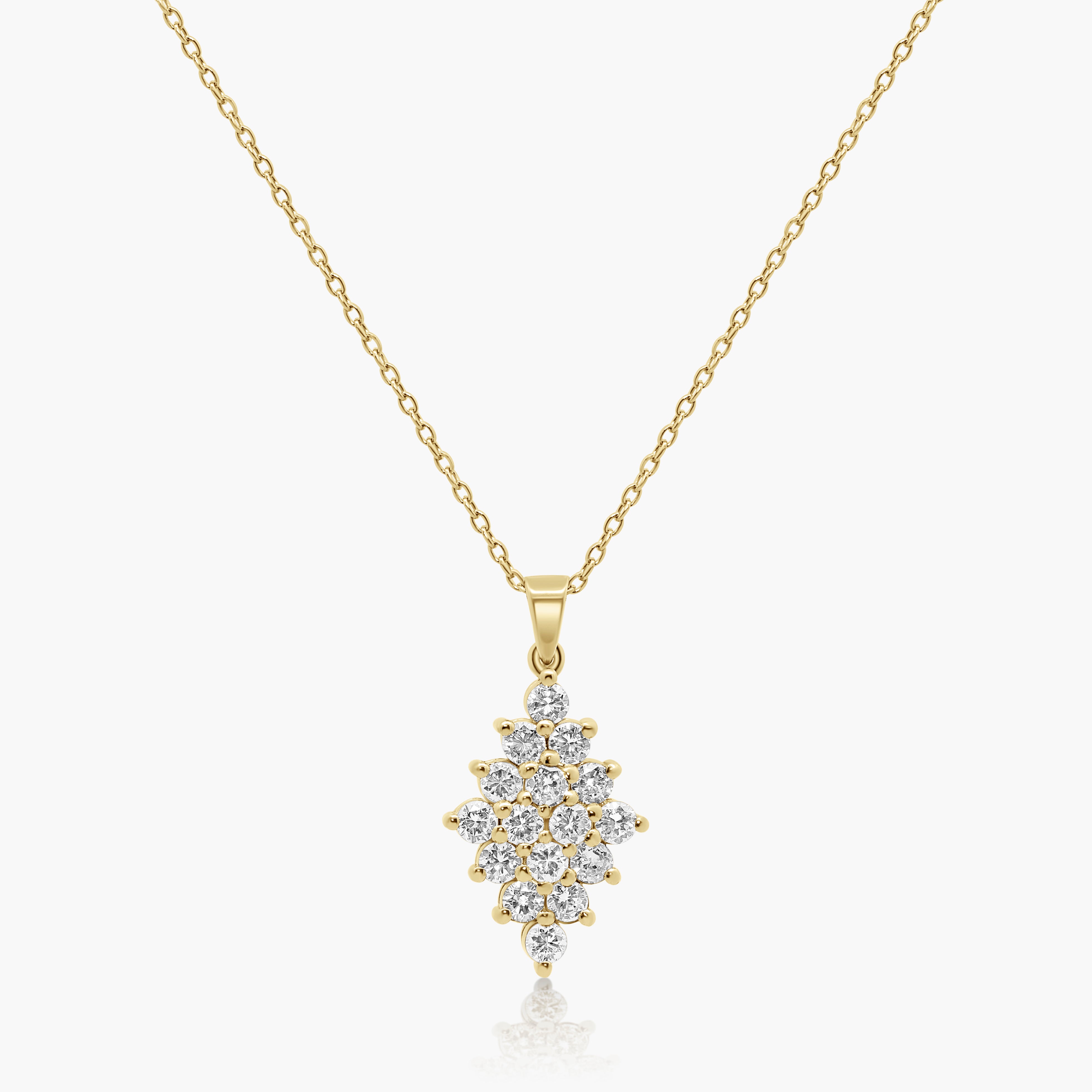 Ume Diamond Pavé Pendant