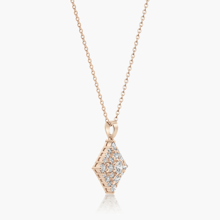 Xante Diamond Cluster Pendant