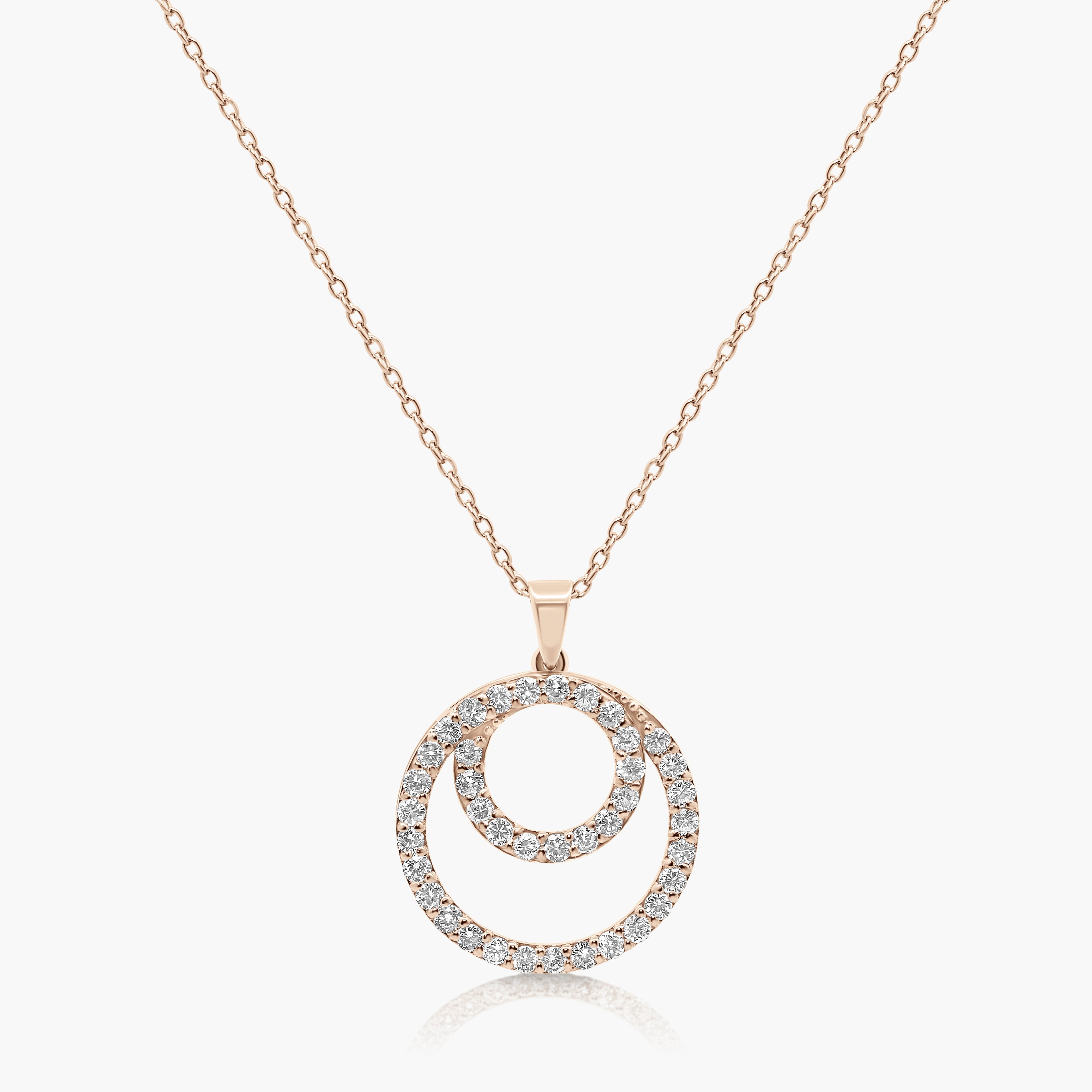 Bale Spiral Diamond Pendant