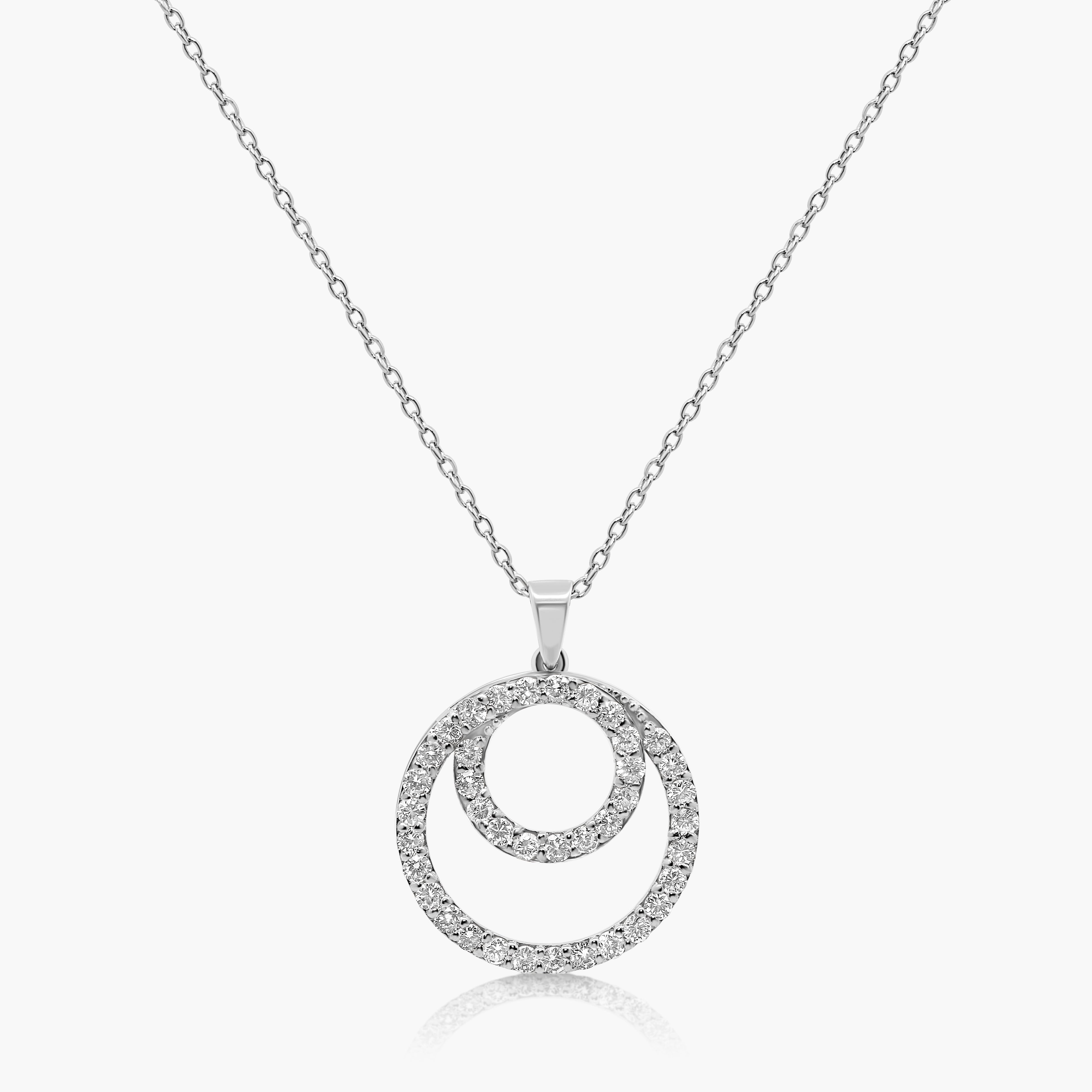 Bale Spiral Diamond Pendant