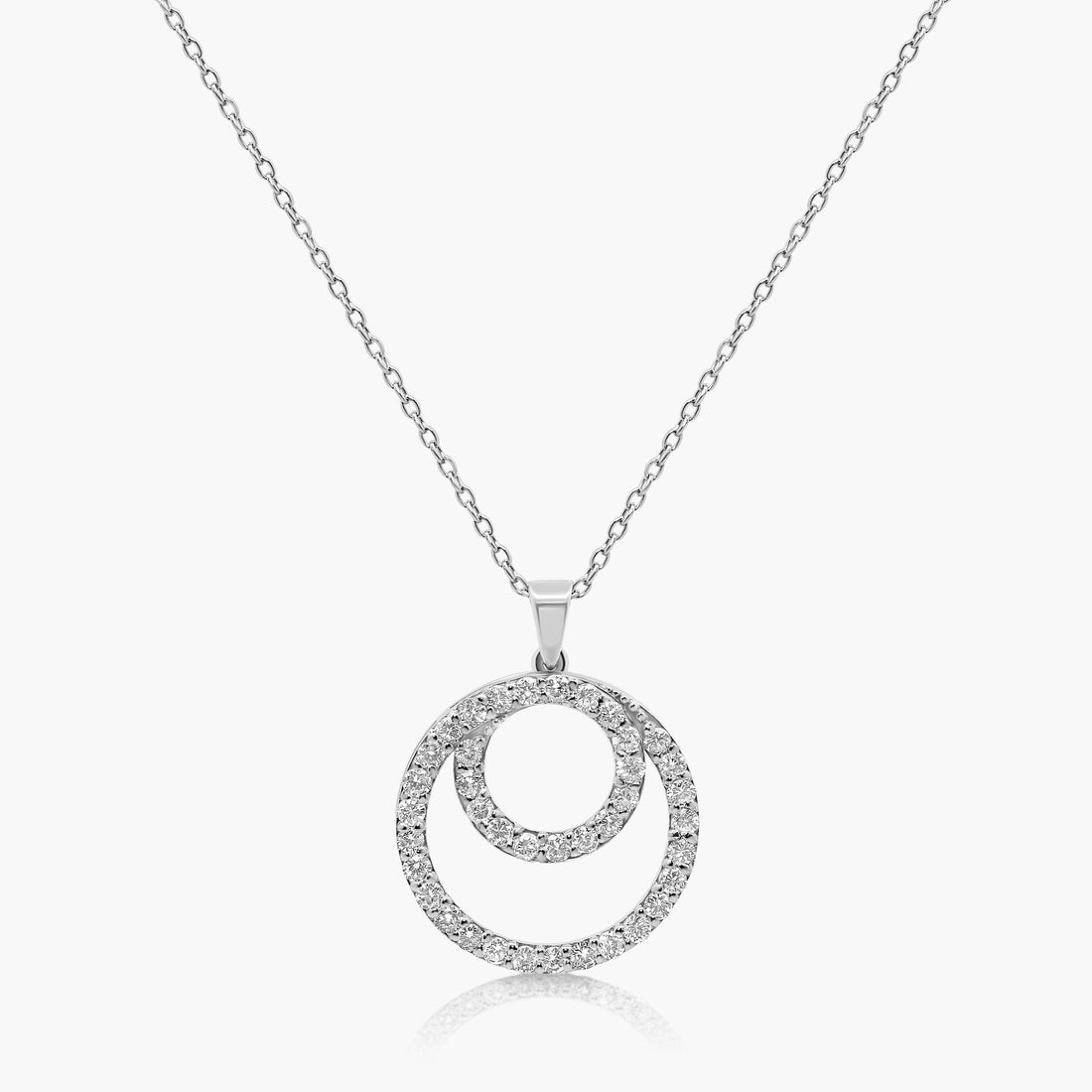 Bale Spiral Diamond Pendant