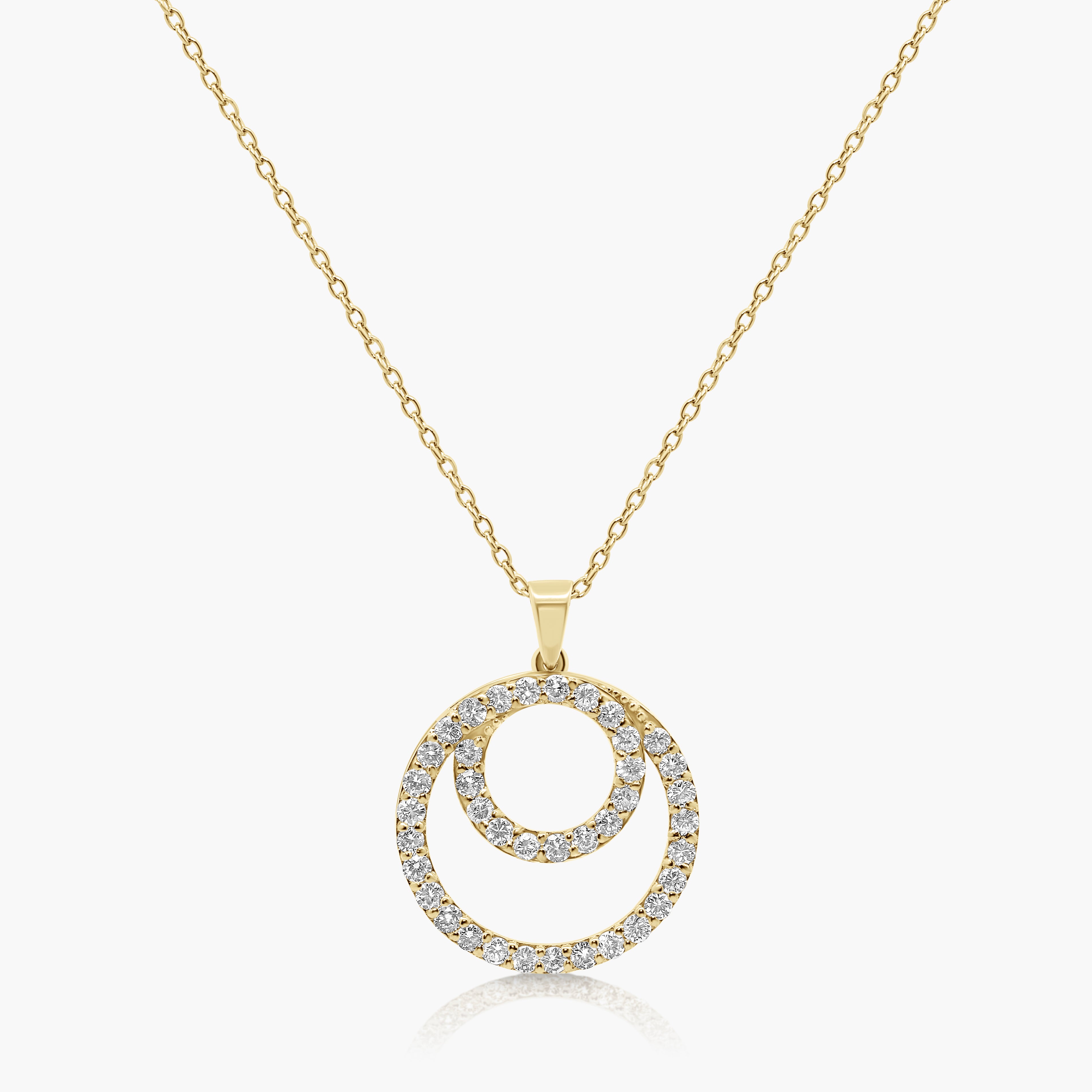 Bale Spiral Diamond Pendant