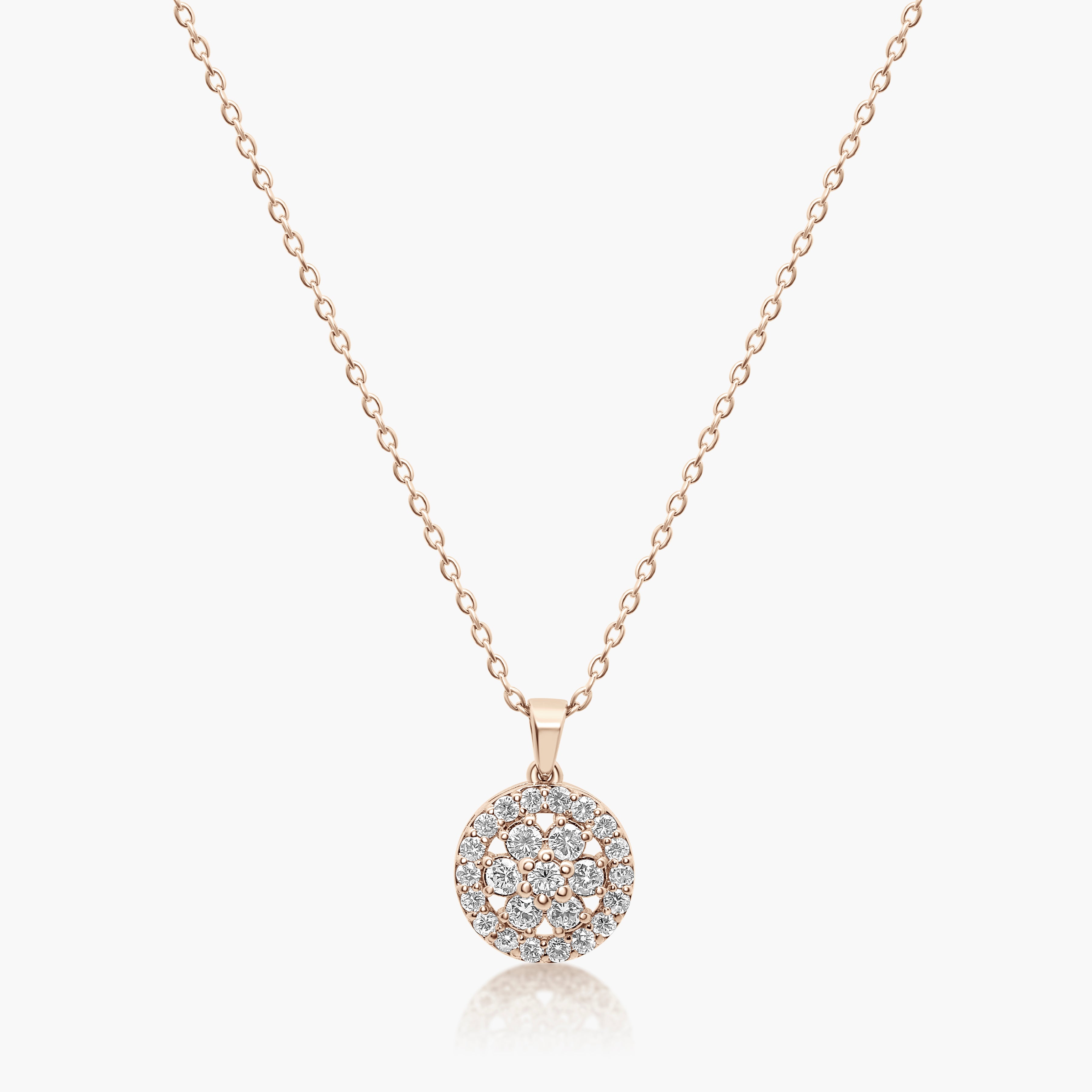 Oceane Diamond Cluster Pendant