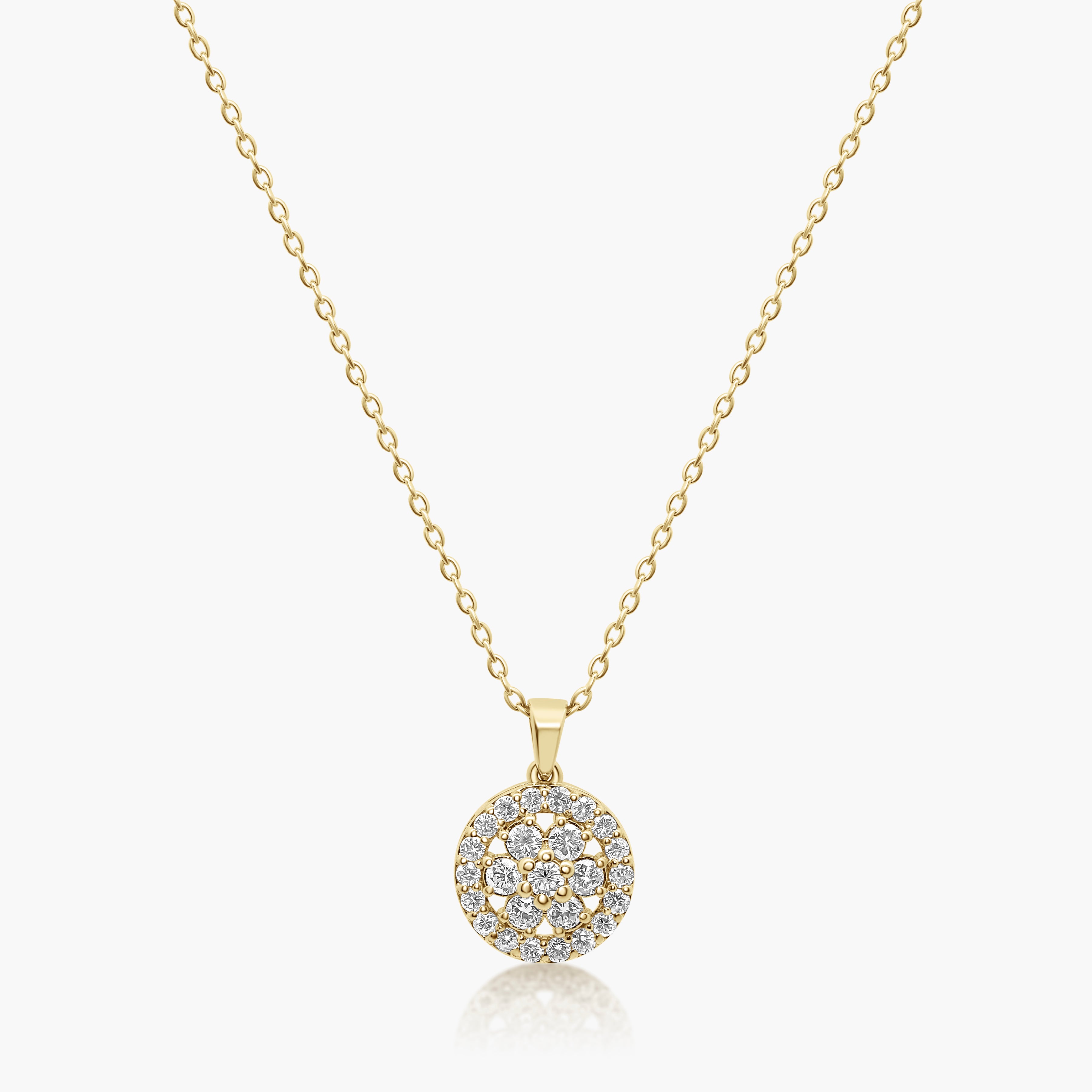 Oceane Diamond Cluster Pendant