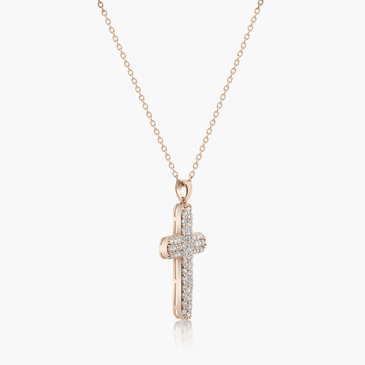 Nori Diamond Cross Pendant