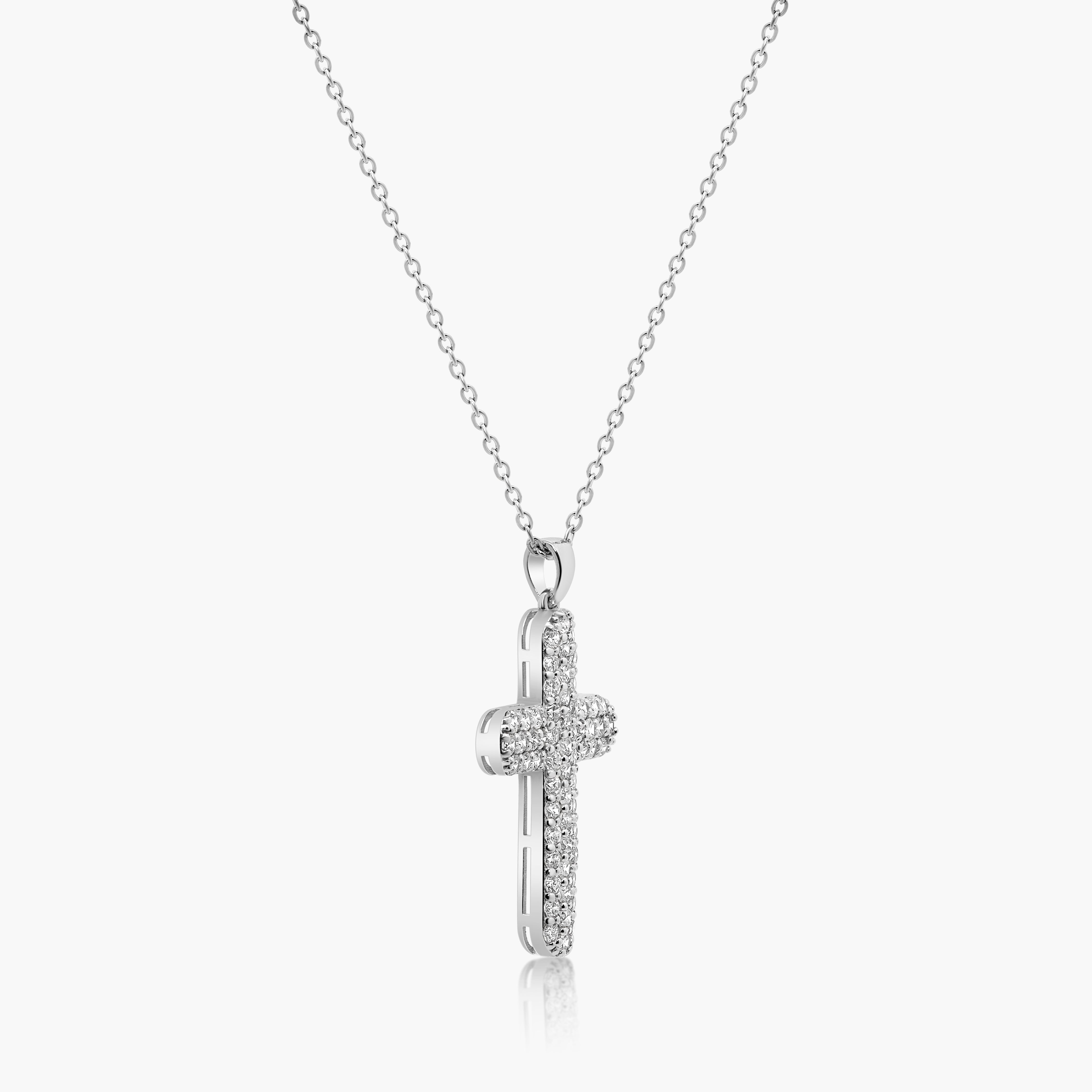 Nori Diamond Cross Pendant