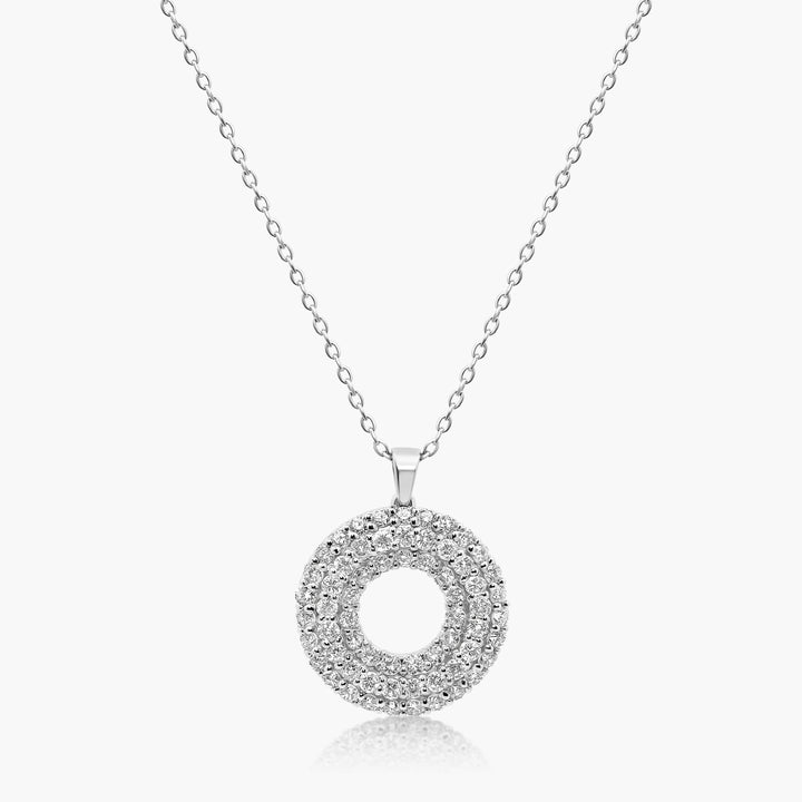 Maliso Diamond Circle Pendant