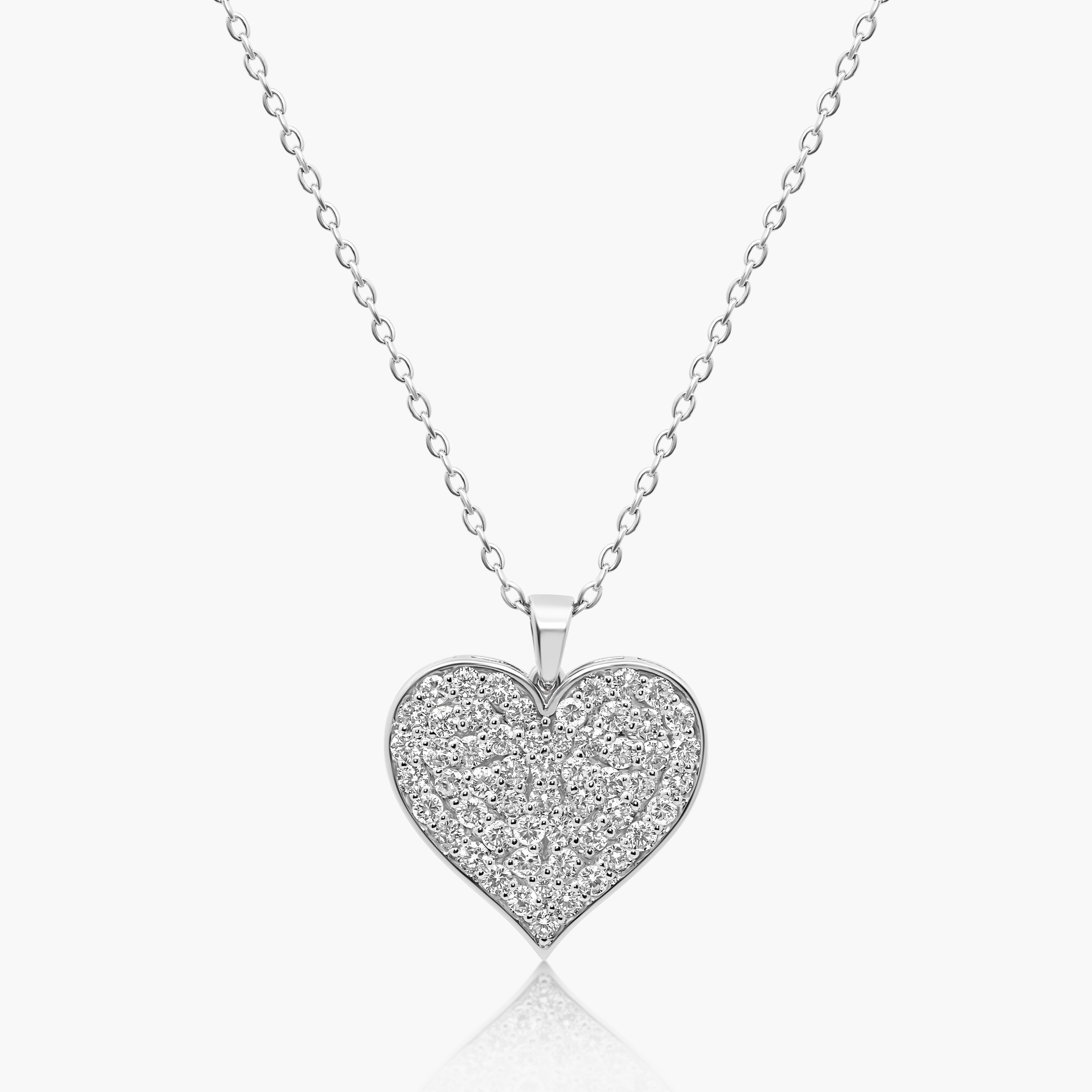 Vale Diamond Heart Pendant
