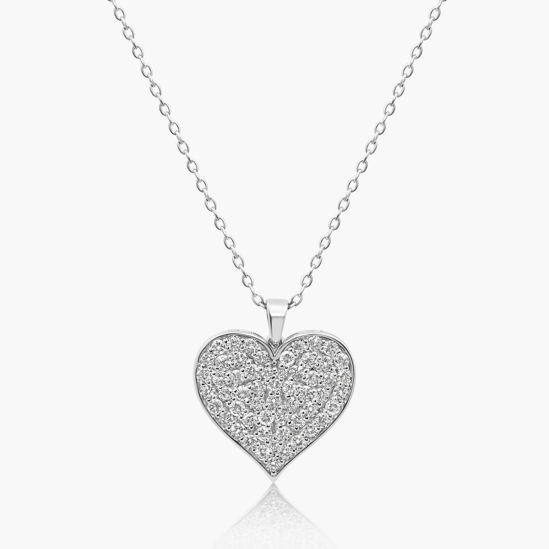 Vale Diamond Heart Pendant