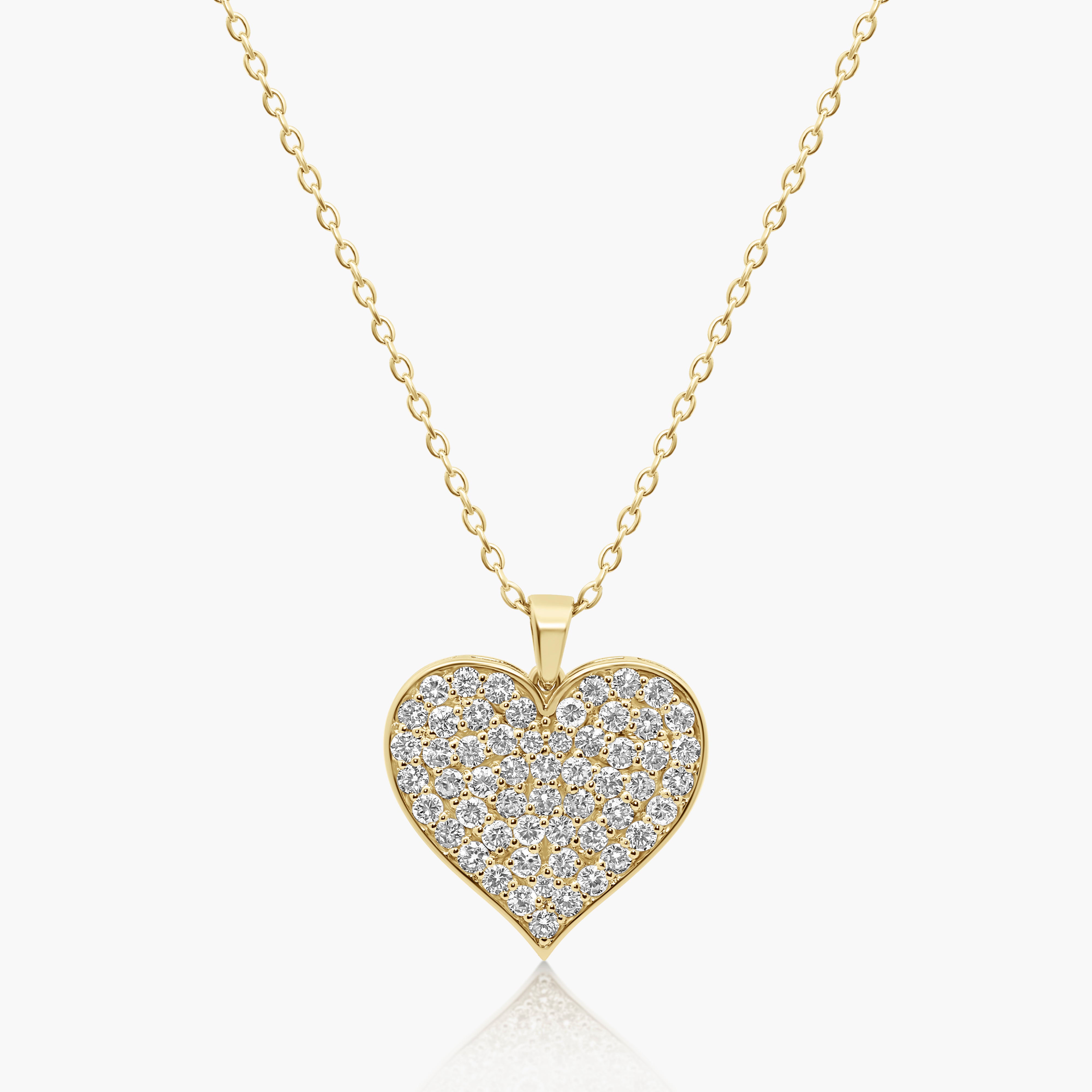 Vale Diamond Heart Pendant