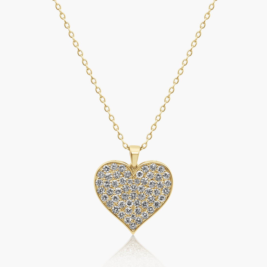 Vale Diamond Heart Pendant