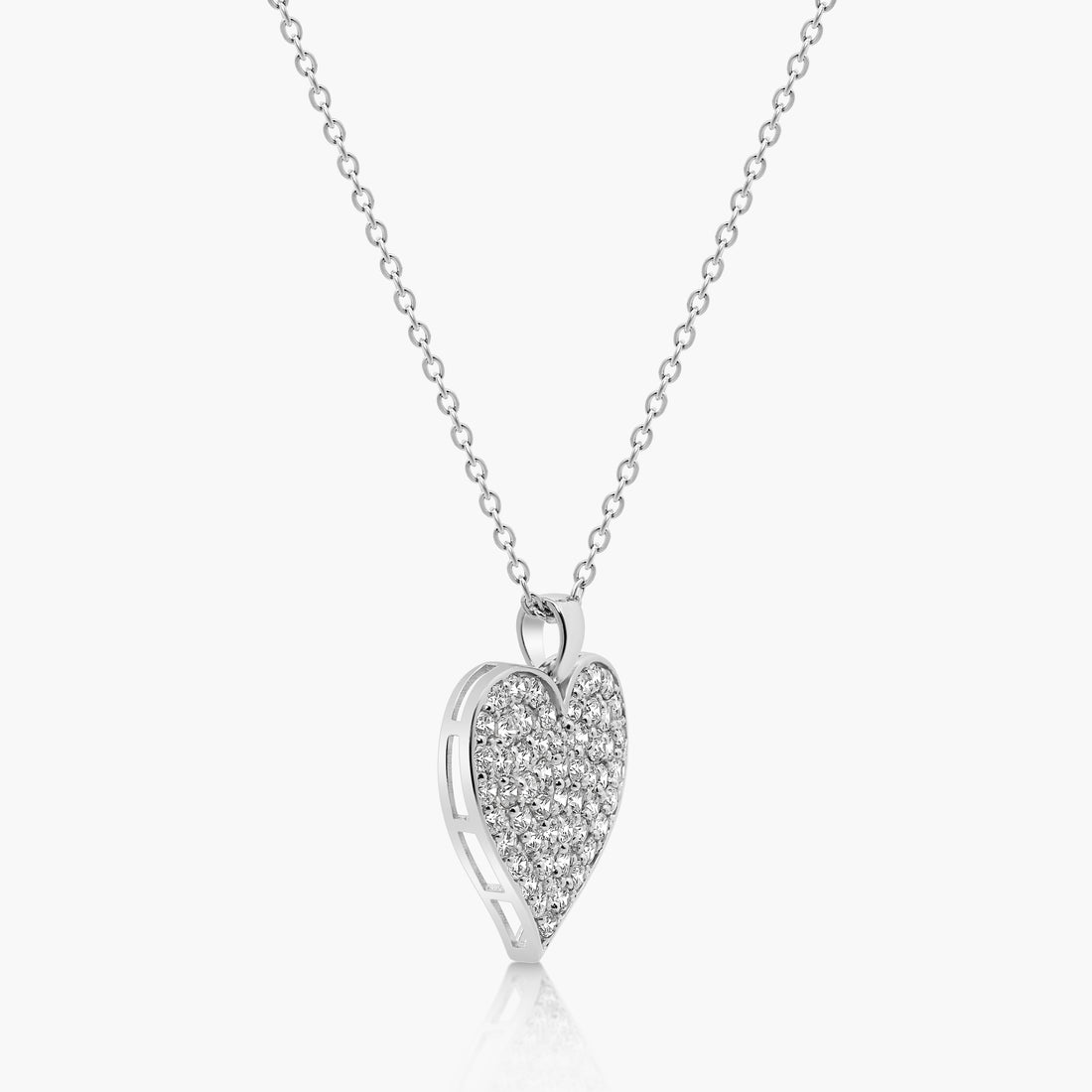 Vale Diamond Heart Pendant