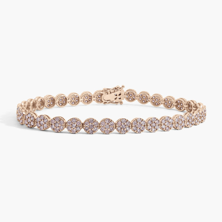 Luna Bracelet – Natural Pink Diamonds