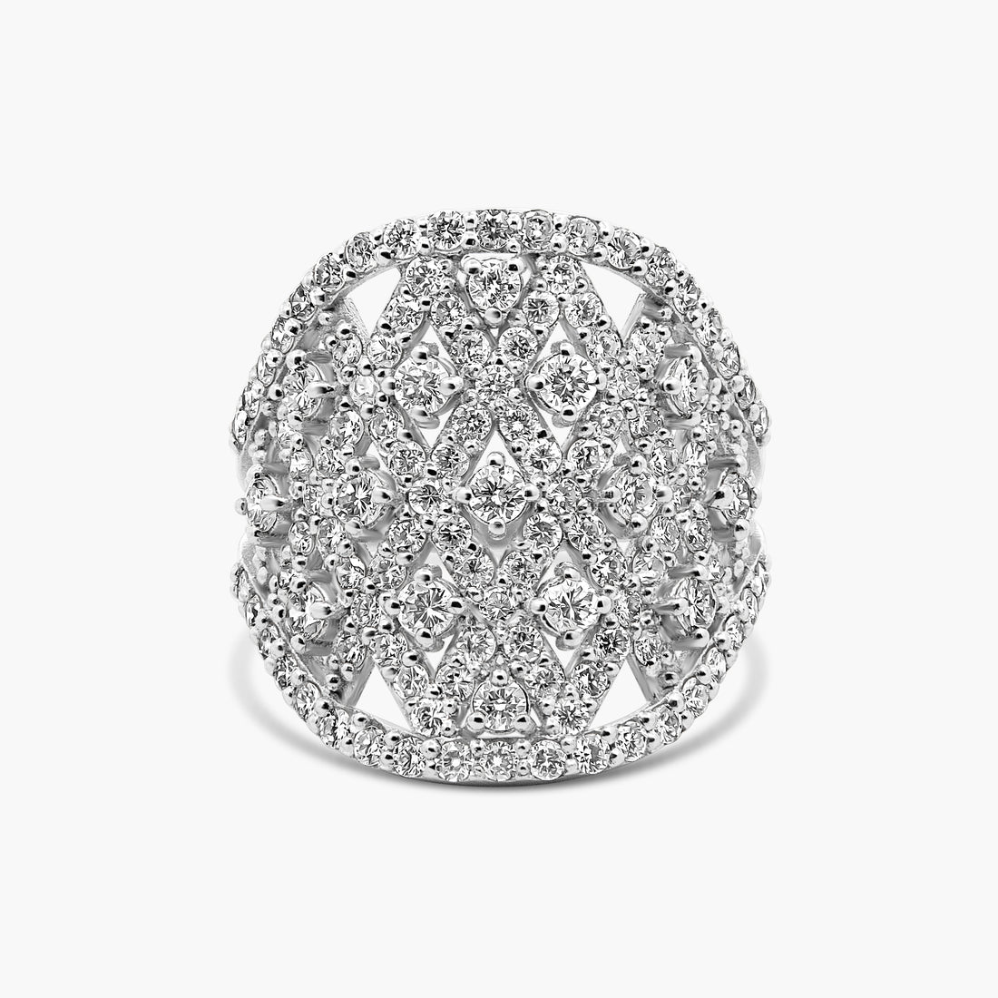 Naskia Diamond Cocktail Ring